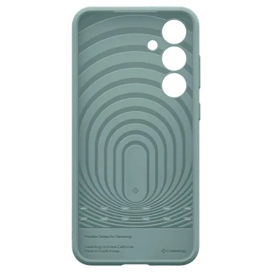 Husa pentru Samsung Galaxy S24 FE - Spigen Caseology Parallax - Sage Green Husa pentru Samsung Galaxy S24 FE - Spigen Caseology Parallax - Sage Green