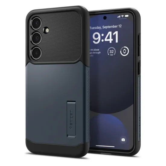 Husa pentru Samsung Galaxy S24 FE - Spigen Slim Armor - Metal Slate Husa pentru Samsung Galaxy S24 FE - Spigen Slim Armor - Metal Slate
