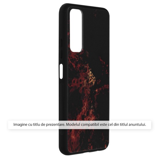 Husa pentru Samsung Galaxy S24 FE - Techsuit Glaze Series - Red Nebula Husa pentru Samsung Galaxy S24 FE - Techsuit Glaze Series - Red Nebula