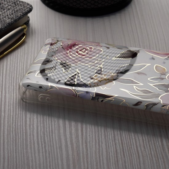 Husa pentru Samsung Galaxy S24 FE - Techsuit Marble Series - Chloe White Husa pentru Samsung Galaxy S24 FE - Techsuit Marble Series - Chloe White