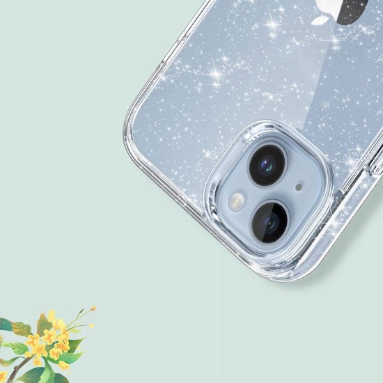 Husa pentru Samsung Galaxy S24 FE - Techsuit SparkleSkin Series - Clear Husa pentru Samsung Galaxy S24 FE - Techsuit SparkleSkin Series - Clear