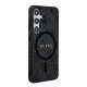 Husa pentru Samsung Galaxy S24 - Guess 4G Collection Leather MagSafe (GUHMS24SG4GFRK) - Black