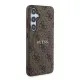 Husa pentru Samsung Galaxy S24 - Guess 4G Collection Leather MagSafe (GUHMS24SG4GFRW) - Brown Husa pentru Samsung Galaxy S24 - Guess 4G Collection Leather MagSafe (GUHMS24SG4GFRW) - Brown