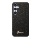 Husa pentru Samsung Galaxy S24 - Guess Glitter Script (GUHCS24SHGGSHK) - Black