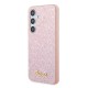 Husa pentru Samsung Galaxy S24 - Guess Glitter Script (GUHCS24SHGGSHP) - Pink