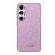 Husa pentru Samsung Galaxy S24 - Guess Glitter Script (GUHCS24SHGGSHU) - Purple