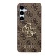 Husa pentru Samsung Galaxy S24 - Guess Hardcase 4G Big Metal Logo (GUHCS24S4GMGBR) - Brown