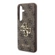 Husa pentru Samsung Galaxy S24 - Guess Hardcase 4G Big Metal Logo (GUHCS24S4GMGBR) - Brown