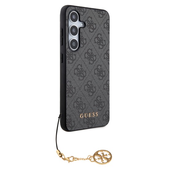 Husa pentru Samsung Galaxy S24 - Guess Hardcase 4G Charms Collection (GUHCS24SGF4GGR) - Black