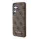 Husa pentru Samsung Galaxy S24 - Guess Hardcase 4G Metal Gold Logo (GUHCS24SG4GFBR) - Brown