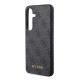 Husa pentru Samsung Galaxy S24 - Guess Hardcase 4G Metal Gold Logo (GUHCS24SG4GFGR) - Black