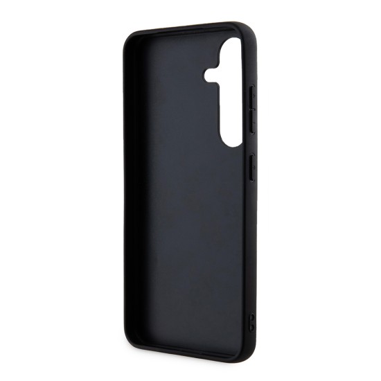 Husa pentru Samsung Galaxy S24 - Guess Hardcase 4G Stripe Collection (GUHCS24SG4GLGR) - Black