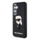 Husa pentru Samsung Galaxy S24 - Karl Lagerfeld 3D Design (KLHCS24S3DRKINK) - Rubber Ikonik Husa pentru Samsung Galaxy S24 - Karl Lagerfeld 3D Design (KLHCS24S3DRKINK) - Rubber Ikonik
