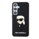 Husa pentru Samsung Galaxy S24 - Karl Lagerfeld 3D Design (KLHCS24S3DRKINK) - Rubber Ikonik