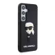 Husa pentru Samsung Galaxy S24 - Karl Lagerfeld 3D Design (KLHCS24S3DRKINK) - Rubber Ikonik Husa pentru Samsung Galaxy S24 - Karl Lagerfeld 3D Design (KLHCS24S3DRKINK) - Rubber Ikonik