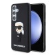 Husa pentru Samsung Galaxy S24 - Karl Lagerfeld 3D Design (KLHCS24S3DRKINK) - Rubber Ikonik