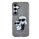 Husa pentru Samsung Galaxy S24 - Karl Lagerfeld Hardcase Glitter (KLHCS24SHNKCTGK) - Karl&Choupette