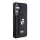 Husa pentru Samsung Galaxy S24 - Karl Lagerfeld Saffiano Gripstand (KLHCS24SGSAKCPK) - Karl&Choupette