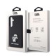 Husa pentru Samsung Galaxy S24 - Karl Lagerfeld Saffiano (KLHCS24SPSAKCMPK) - Karl&Choupette Metal Pin