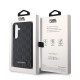 Husa pentru Samsung Galaxy S24 - Karl Lagerfeld Saffiano (KLHCS24SSAKLHPK) - Mono Metal Logo