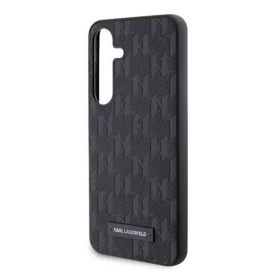Husa pentru Samsung Galaxy S24 - Karl Lagerfeld Saffiano (KLHCS24SSAKLHPK) - Mono Metal Logo Husa pentru Samsung Galaxy S24 - Karl Lagerfeld Saffiano (KLHCS24SSAKLHPK) - Mono Metal Logo