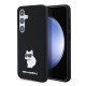 Husa pentru Samsung Galaxy S24 - Karl Lagerfeld Silicone (KLHCS24SSMHCNPK) - Choupette