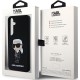 Husa pentru Samsung Galaxy S24 - Karl Lagerfeld Silicone (KLHCS24SSNIKBCK) - Ikonik