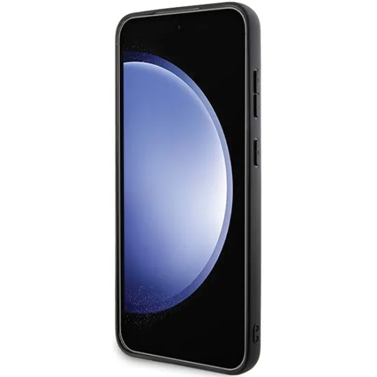 Husa pentru Samsung Galaxy S24 Plus - BMW Signature Leather Textured & Line MagSafe (BMHMS24M23RDCLK) - Black Husa pentru Samsung Galaxy S24 Plus - BMW Signature Leather Textured & Line MagSafe (BMHMS24M23RDCLK) - Black