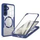 Husa pentru Samsung Galaxy S24 Plus + Folie - Techsuit ColorVerse 360 MagSafe Series - Blue Husa pentru Samsung Galaxy S24 Plus + Folie - Techsuit ColorVerse 360 MagSafe Series - Blue