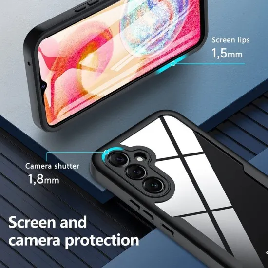 Husa pentru Samsung Galaxy S24 Plus + Folie - Techsuit ColorVerse 360 Series - Blue Husa pentru Samsung Galaxy S24 Plus + Folie - Techsuit ColorVerse 360 Series - Blue