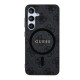 Husa pentru Samsung Galaxy S24 Plus - Guess 4G Collection Leather MagSafe (GUHMS24MG4GFRK) - Black