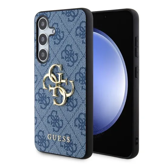 Husa pentru Samsung Galaxy S24 Plus - Guess Hardcase 4G Big Metal Logo (GUHCS24M4GMGBL) - Blue Husa pentru Samsung Galaxy S24 Plus - Guess Hardcase 4G Big Metal Logo (GUHCS24M4GMGBL) - Blue