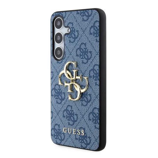 Husa pentru Samsung Galaxy S24 Plus - Guess Hardcase 4G Big Metal Logo (GUHCS24M4GMGBL) - Blue Husa pentru Samsung Galaxy S24 Plus - Guess Hardcase 4G Big Metal Logo (GUHCS24M4GMGBL) - Blue