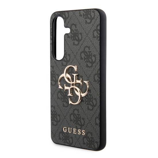 Husa pentru Samsung Galaxy S24 Plus - Guess Hardcase 4G Big Metal Logo (GUHCS24M4GMGGR) - Black