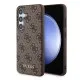 Husa pentru Samsung Galaxy S24 Plus - Guess Hardcase 4G Metal Gold Logo (GUHCS24MG4GFBR) - Brown Husa pentru Samsung Galaxy S24 Plus - Guess Hardcase 4G Metal Gold Logo (GUHCS24MG4GFBR) - Brown