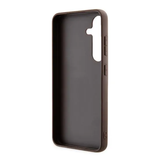 Husa pentru Samsung Galaxy S24 Plus - Guess Hardcase 4G Metal Gold Logo (GUHCS24MG4GFBR) - Brown Husa pentru Samsung Galaxy S24 Plus - Guess Hardcase 4G Metal Gold Logo (GUHCS24MG4GFBR) - Brown