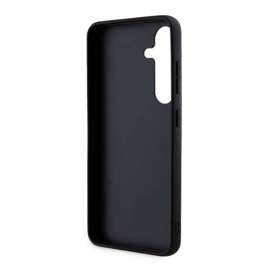 Husa pentru Samsung Galaxy S24 Plus - Guess Hardcase 4G Triangle Metal Logo (GUHCS24MPG4GPK) - Black