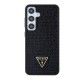 Husa pentru Samsung Galaxy S24 Plus - Guess Rhinestone Triangle (GUHCS24MHDGPPK) - Black