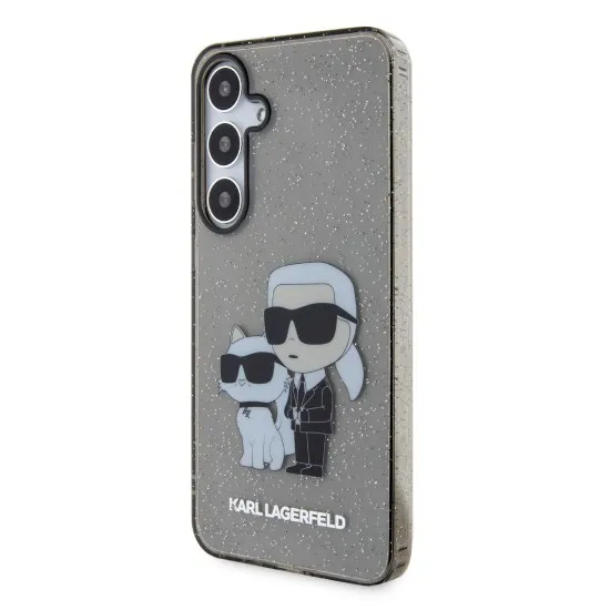 Husa pentru Samsung Galaxy S24 Plus - Karl Lagerfeld Hardcase Glitter (KLHCS24MHNKCTGK) - Karl&Choupette Husa pentru Samsung Galaxy S24 Plus - Karl Lagerfeld Hardcase Glitter (KLHCS24MHNKCTGK) - Karl&Choupette