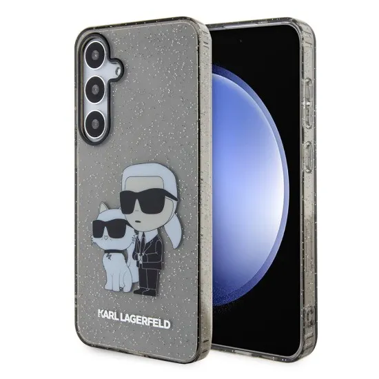 Husa pentru Samsung Galaxy S24 Plus - Karl Lagerfeld Hardcase Glitter (KLHCS24MHNKCTGK) - Karl&Choupette Husa pentru Samsung Galaxy S24 Plus - Karl Lagerfeld Hardcase Glitter (KLHCS24MHNKCTGK) - Karl&Choupette