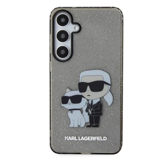 Husa pentru Samsung Galaxy S24 Plus - Karl Lagerfeld Hardcase Glitter (KLHCS24MHNKCTGK) - Karl&Choupette Husa pentru Samsung Galaxy S24 Plus - Karl Lagerfeld Hardcase Glitter (KLHCS24MHNKCTGK) - Karl&Choupette
