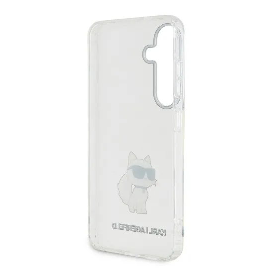 Husa pentru Samsung Galaxy S24 Plus - Karl Lagerfeld IML Luxury (KLHCS24MHNCHTCT) - Transparent Choupette Husa pentru Samsung Galaxy S24 Plus - Karl Lagerfeld IML Luxury (KLHCS24MHNCHTCT) - Transparent Choupette