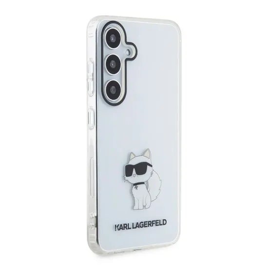 Husa pentru Samsung Galaxy S24 Plus - Karl Lagerfeld IML Luxury (KLHCS24MHNCHTCT) - Transparent Choupette Husa pentru Samsung Galaxy S24 Plus - Karl Lagerfeld IML Luxury (KLHCS24MHNCHTCT) - Transparent Choupette