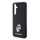 Husa pentru Samsung Galaxy S24 Plus - Karl Lagerfeld Saffiano (KLHCS24MPSAKCMPK) - Karl&Choupette Metal Pin