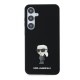 Husa pentru Samsung Galaxy S24 Plus - Karl Lagerfeld Silicone (KLHCS24MSMHKNPK) - Ikonik Metal Pin