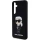 Husa pentru Samsung Galaxy S24 Plus - Karl Lagerfeld Silicone (KLHCS24MSNIKBCK) - Ikonik Husa pentru Samsung Galaxy S24 Plus - Karl Lagerfeld Silicone (KLHCS24MSNIKBCK) - Ikonik
