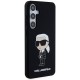 Husa pentru Samsung Galaxy S24 Plus - Karl Lagerfeld Silicone (KLHCS24MSNIKBCK) - Ikonik