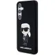 Husa pentru Samsung Galaxy S24 Plus - Karl Lagerfeld Silicone (KLHCS24MSNIKBCK) - Ikonik Husa pentru Samsung Galaxy S24 Plus - Karl Lagerfeld Silicone (KLHCS24MSNIKBCK) - Ikonik