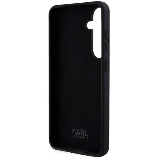 Husa pentru Samsung Galaxy S24 Plus - Karl Lagerfeld Silicone (KLHCS24MSNIKBCK) - Ikonik Husa pentru Samsung Galaxy S24 Plus - Karl Lagerfeld Silicone (KLHCS24MSNIKBCK) - Ikonik