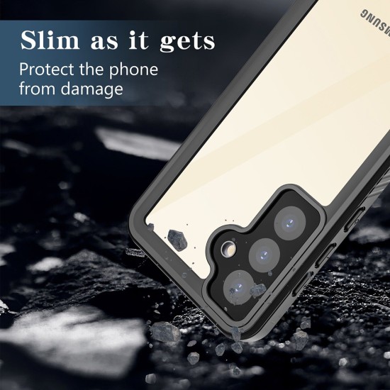 Husa pentru Samsung Galaxy S24 Plus - ShellBox Waterproof IP68 Case - Black